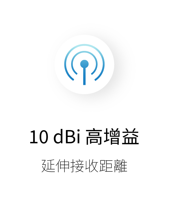 10 dBi