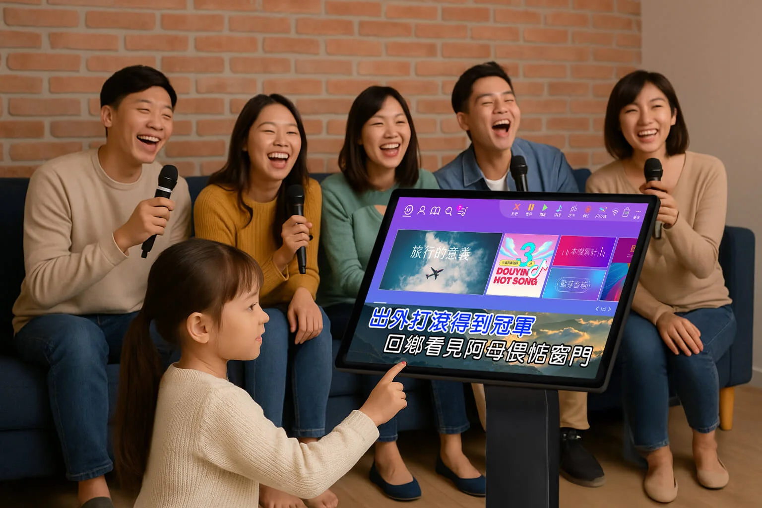 落地型觸控螢幕